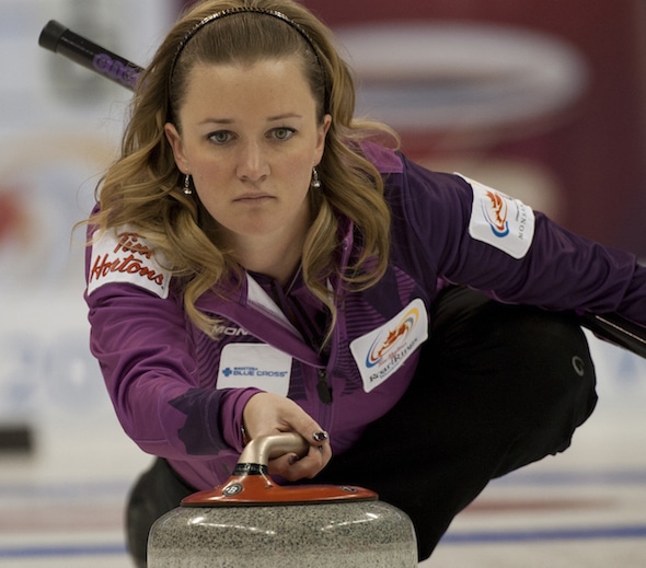 Chelsea Carey is headed back to the Scotties after winning the Alberta title on Sunday. (Photo, Curling Canada/Michael Burns)