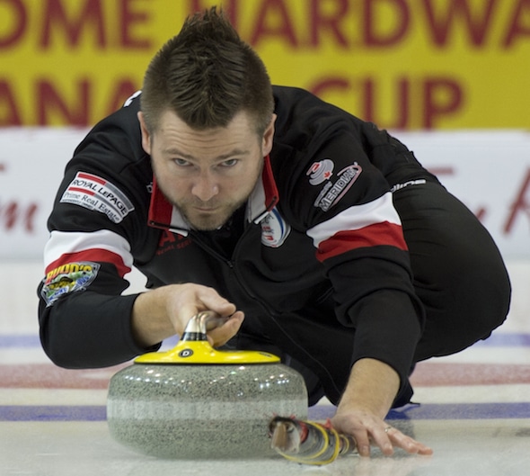 Mike McEwen will represent Manitoba for the first time at the 2016 Tim Hortons Brier. (Photo, Curling Canada/Michael Burns)